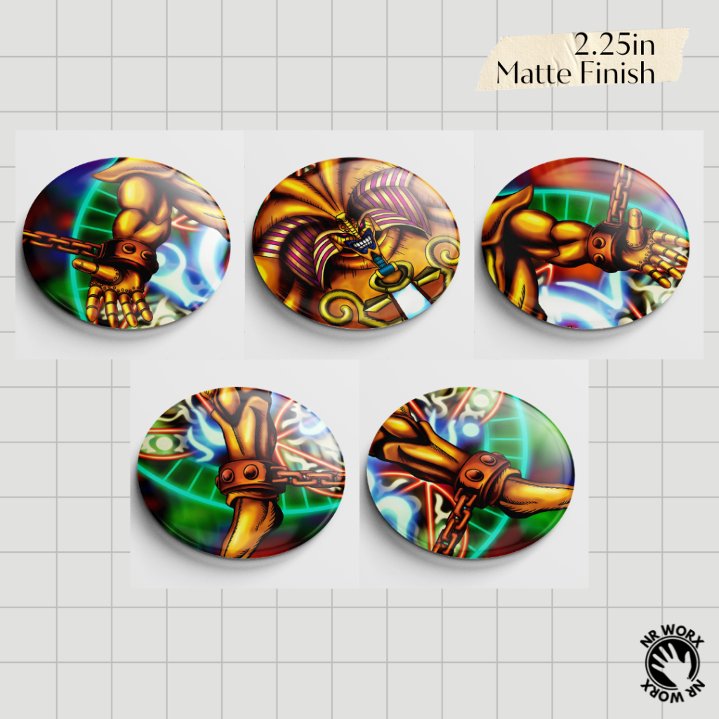 Yugioh Exodia the Forbidden One Pin Button Anime Badge | Shopee Philippines