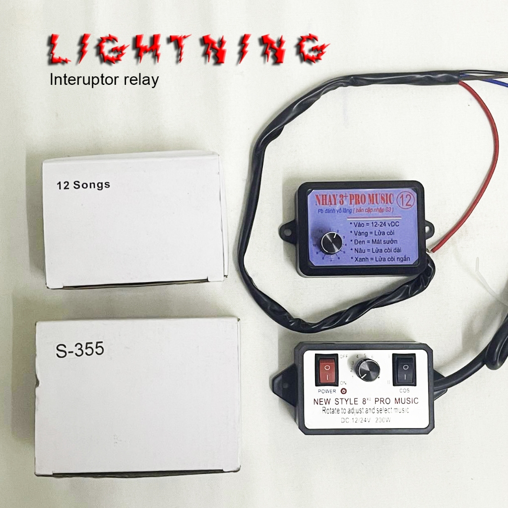 Universal Nhay 3+ Rapid Horn Relay module Car Horn Controller Horn ...