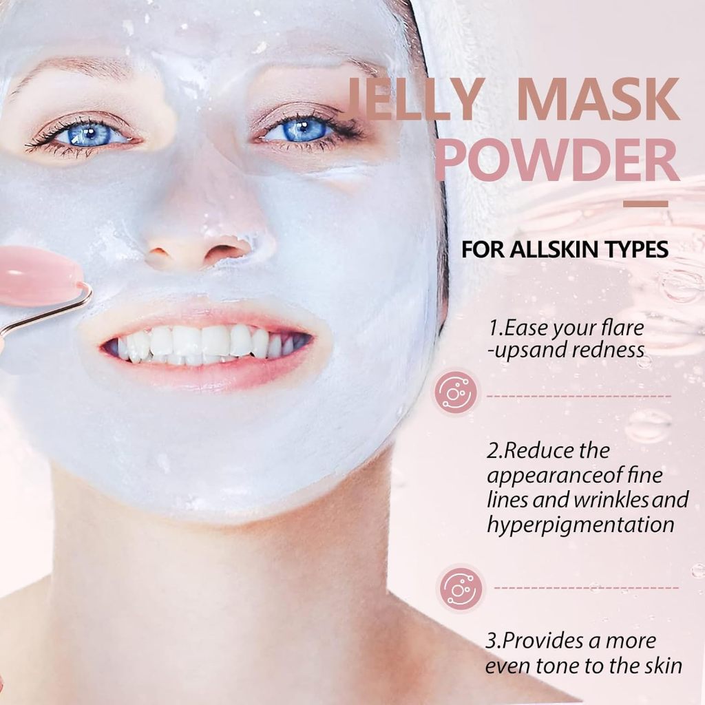 Crystal mask powder facial soft mask Jelly Mask for Facials Hydrojelly ...