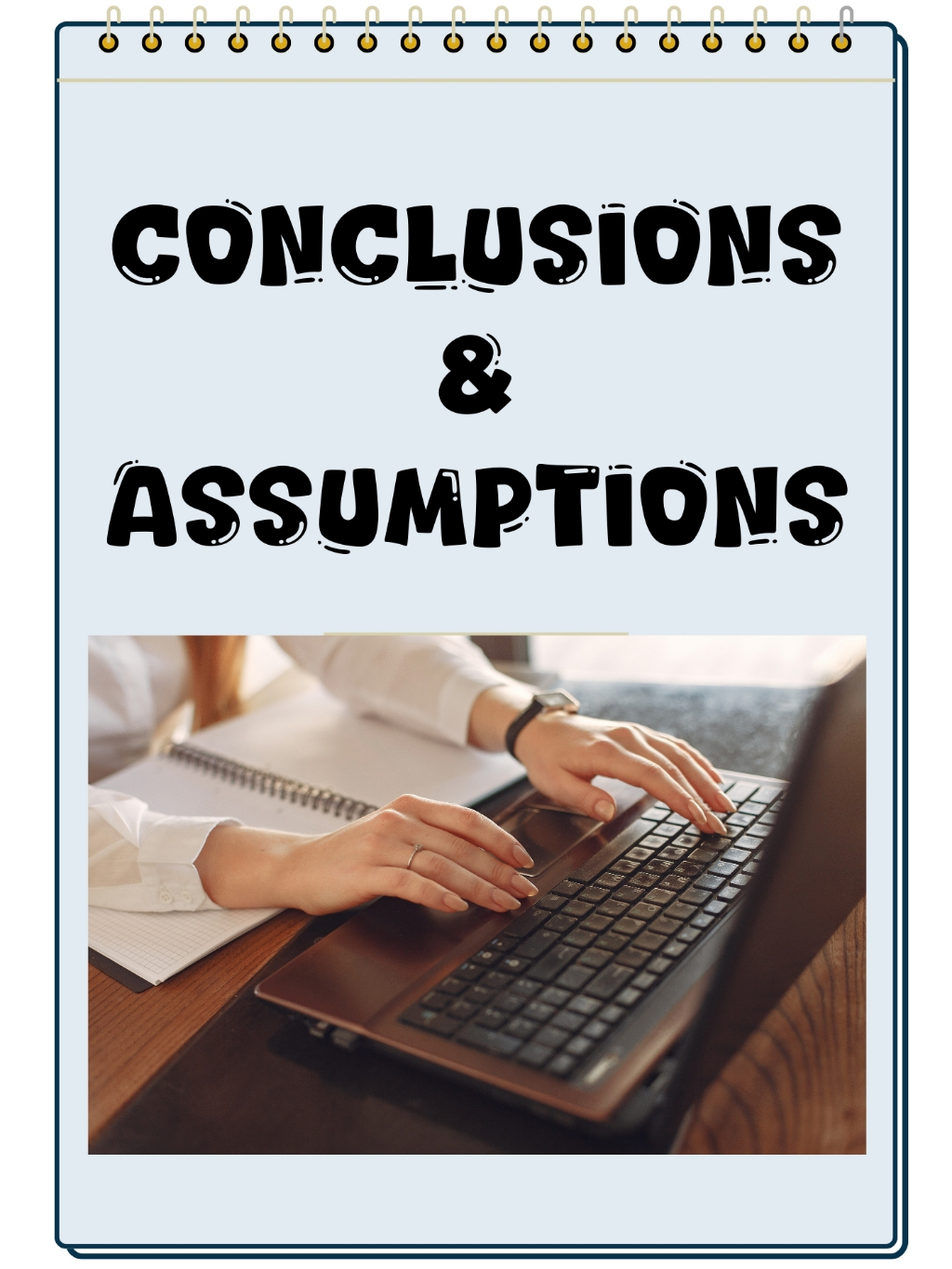 Assumptions and Conclusions - Reviewers for Civil Service Exams ...