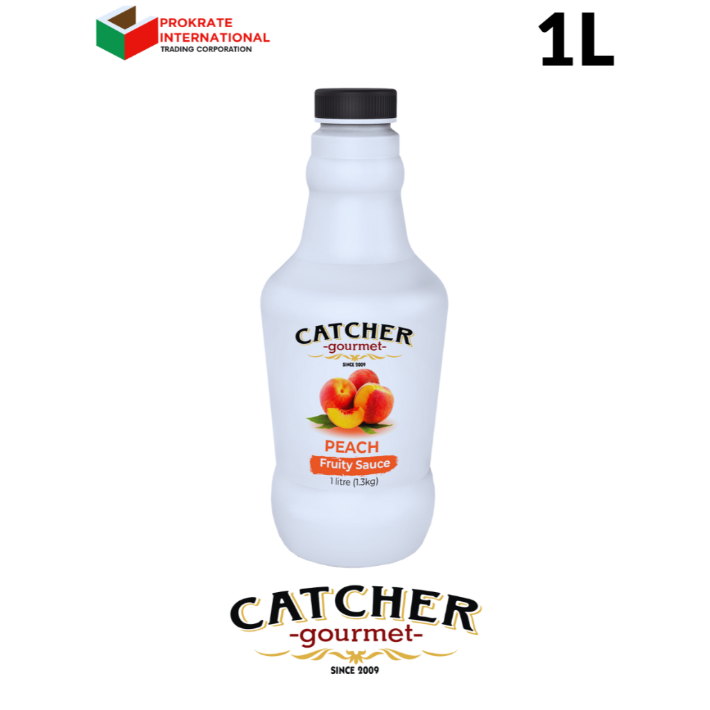 Catcher Gourmet Peach Fruity Sauce 1L | Shopee Philippines