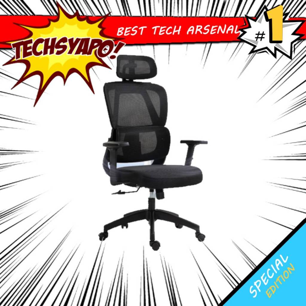 INPLAY EF100 GRAY / EF80 BLACK ERGONOMIC CHAIR | Shopee Philippines