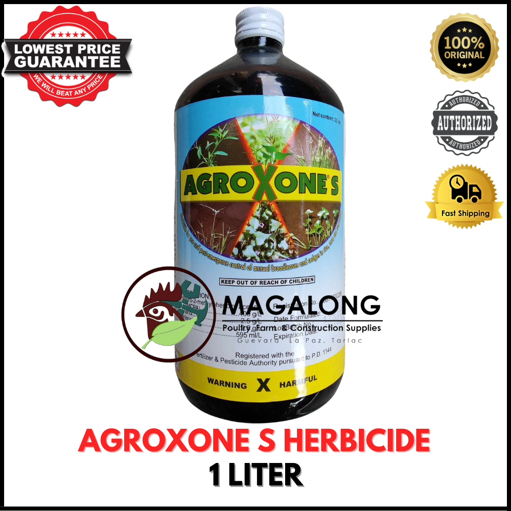 AGROXONE HERBICIDE - WEED KILLER - 500 ML , 1 LITER | Shopee Philippines