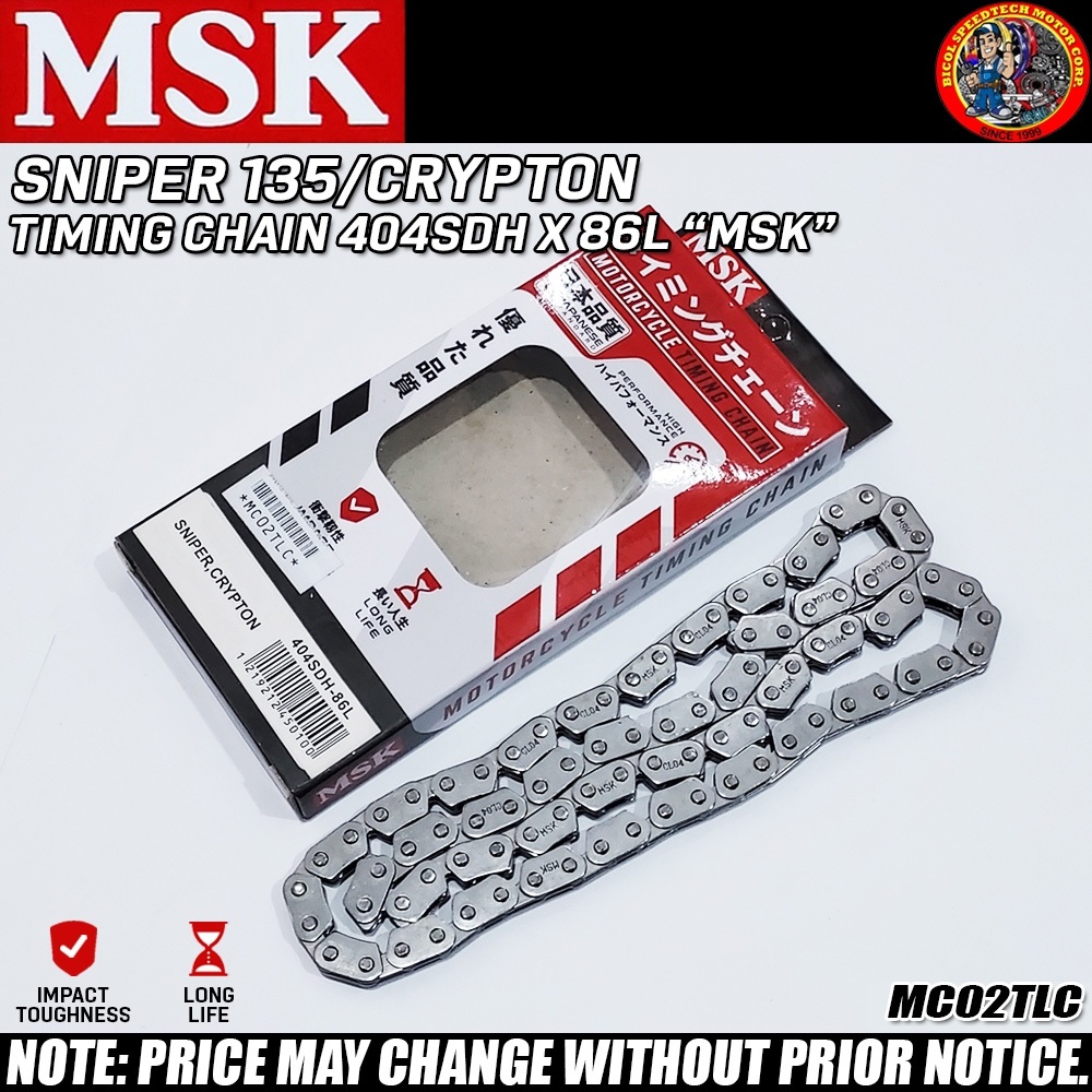 SNIPER 135/CRYPTON TIMING CHAIN 404SDH X 86L 
