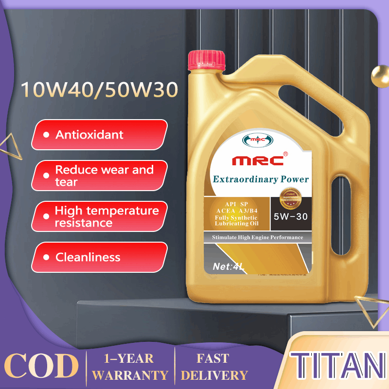 【COD】MRC SN/SN 10W40 5W30 4L Monograde Motorcycle Engine Oil Maximum