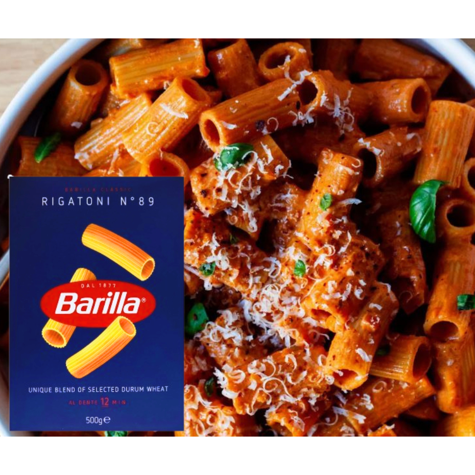 Barilla Rigatoni N. 89 Semolina Durum Wheat 500g | Shopee Philippines