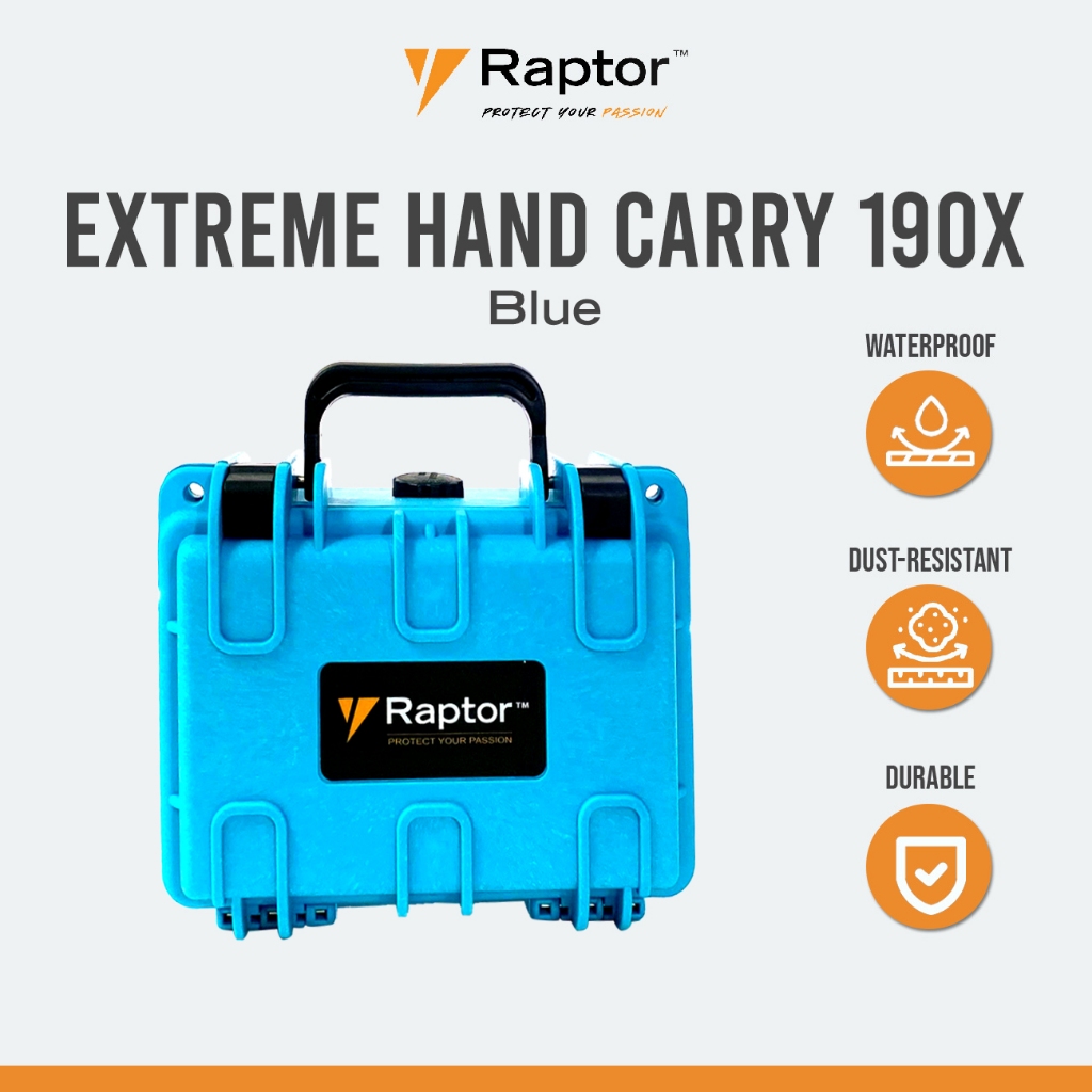 Raptor Case Extreme Hand Carry 190x for Camera, Drone & Accessories ...