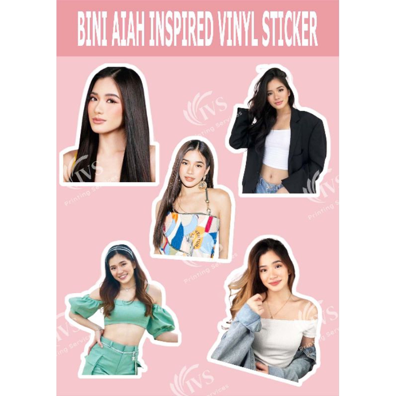 BINI Inspired Vinyl Sticker | Shopee Philippines