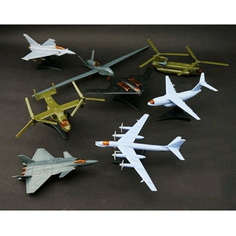 {SF toys}4D fighter plane models, assembly toys.collectibles | Shopee ...