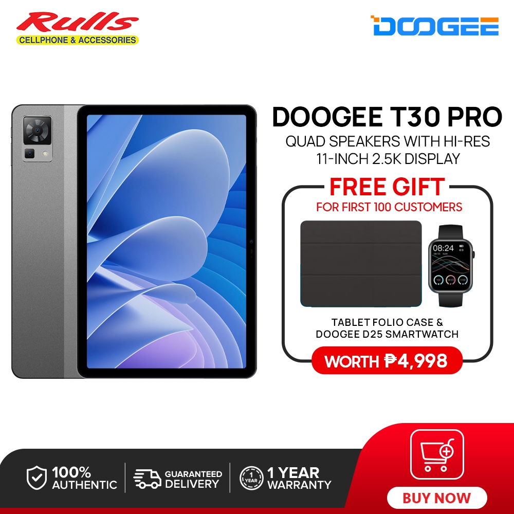 DOOGEE T30 PRO 8 7GB/256GB Space Gray（DOOGEE T30 Pro Tablet