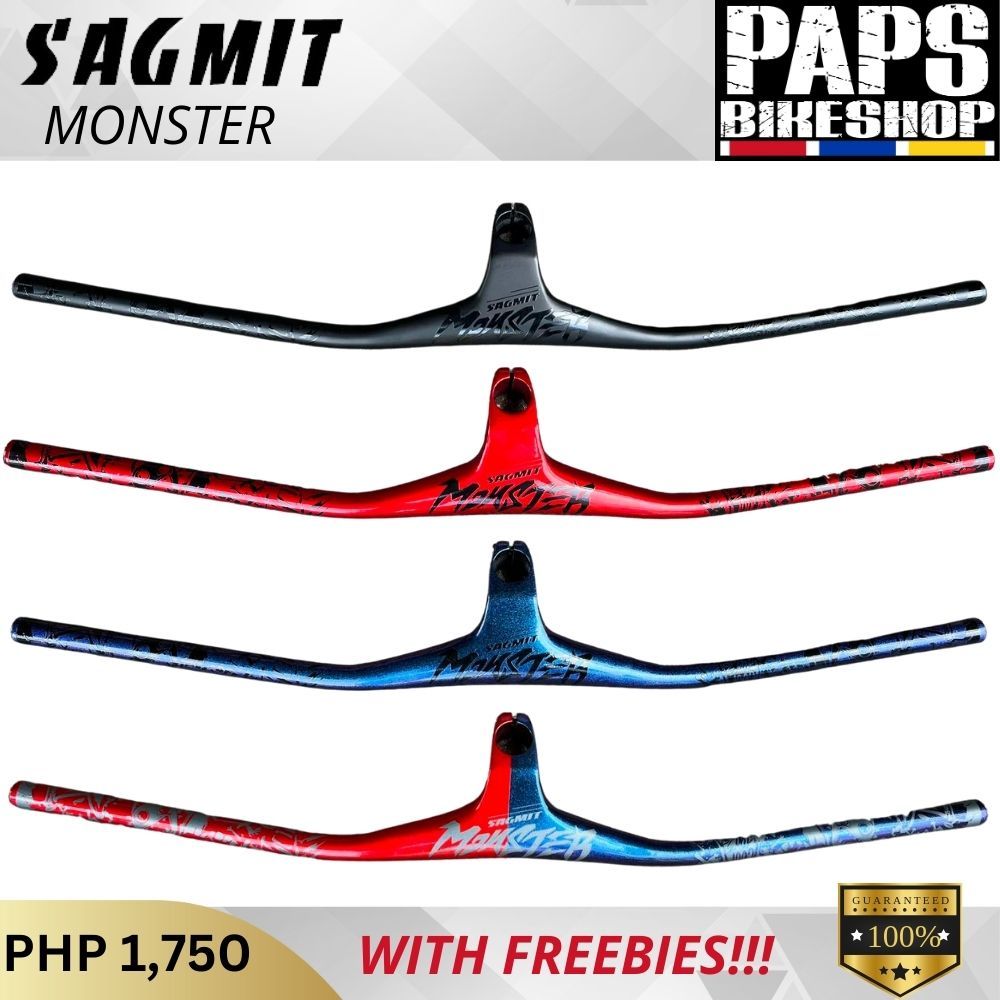 SAGMIT MONSTER INTEGRATED HANDLE BAR | Shopee Philippines