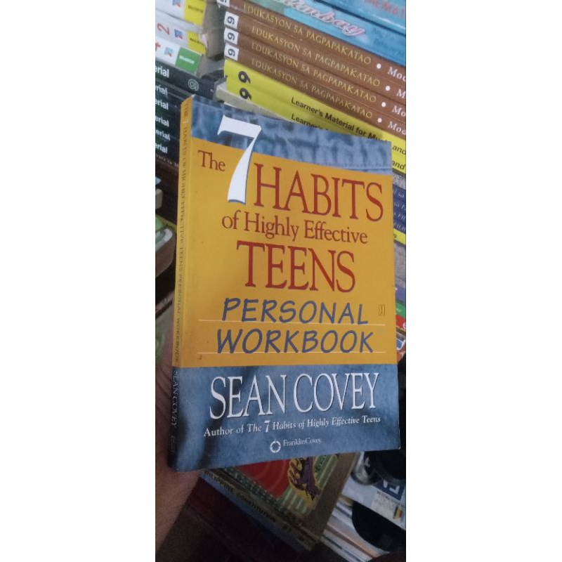 THE 7 HABITS THE HIGHLY EFFECTIVE TEENS PERSONAL WORKBOOK | Shopee ...