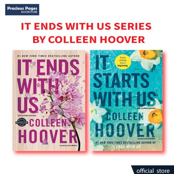 It Start With Us Series Bundle by Colleen Hoover (Filipino Edition