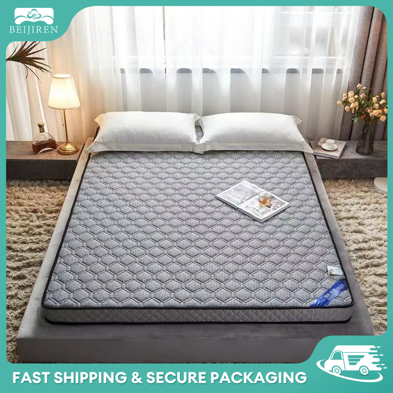 Latex Thicken Mattress Soft Mattress Single/Queen/King Foldable
