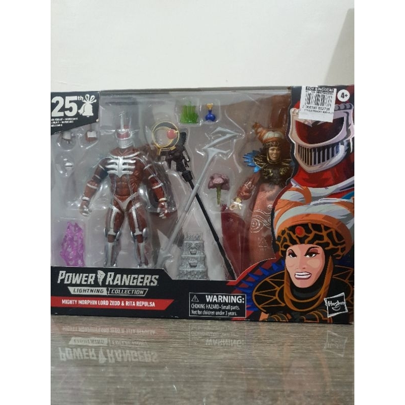 Power Rangers Lightning Collection Lord Zedd & Rita Repulsa | Shopee ...