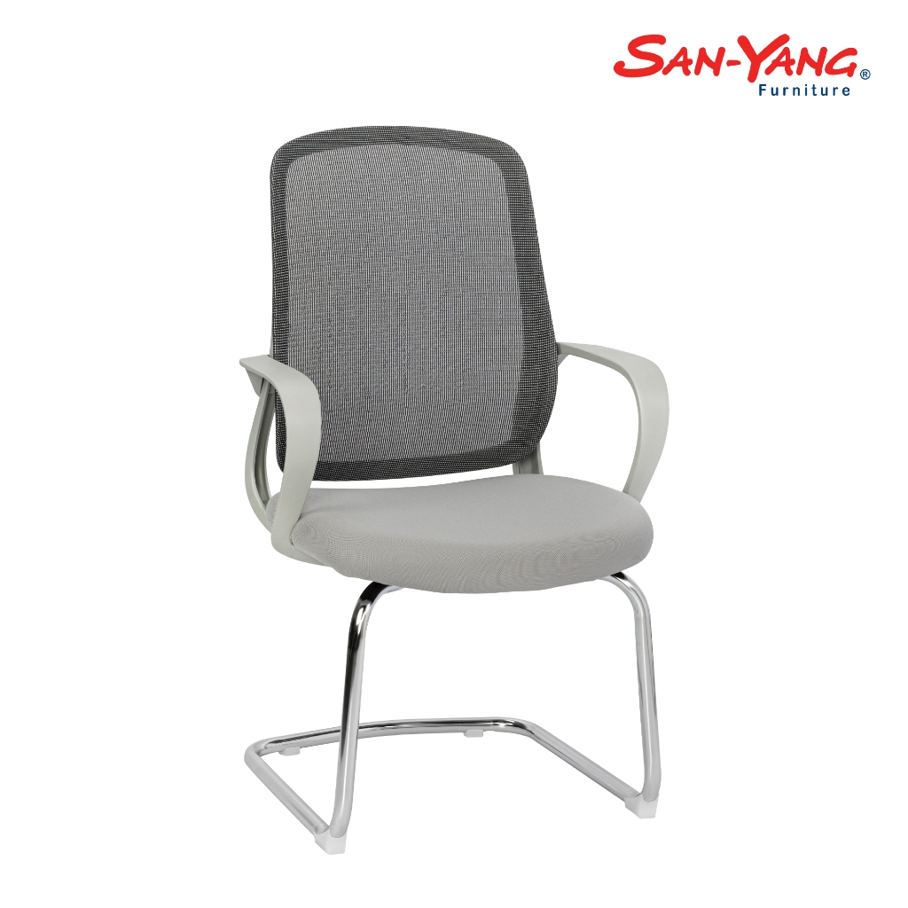 San-Yang Furniture Visitor Office Chair Mesh Black 402630 | Shopee ...