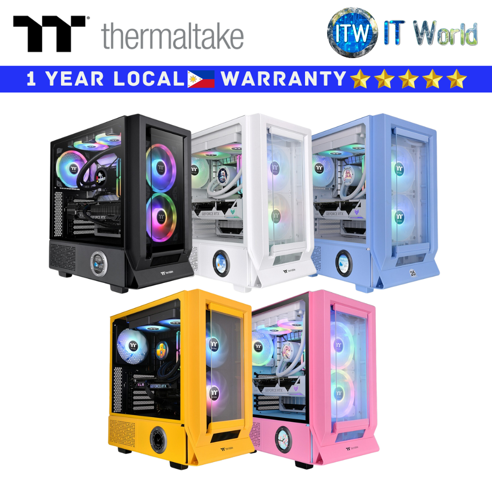 Itw Thermaltake ATX Computer Case Ceres 350 MX Mid Tower Dual Front