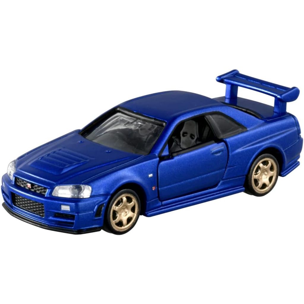 Takara Tomy Tomica Premium Unlimited 08 Fast and Furious BNR34 Skyline GTR Toy Mini Car