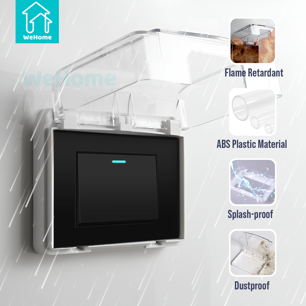 WeHome Wall Socket Waterproof Box Outdoor Switch Protection Cover Child ...
