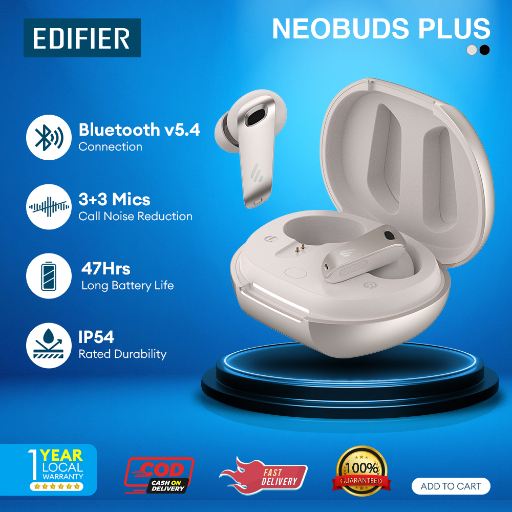 Edifier NeoBuds plus Evo True Wireless Loop Iron Noise cancelling ...
