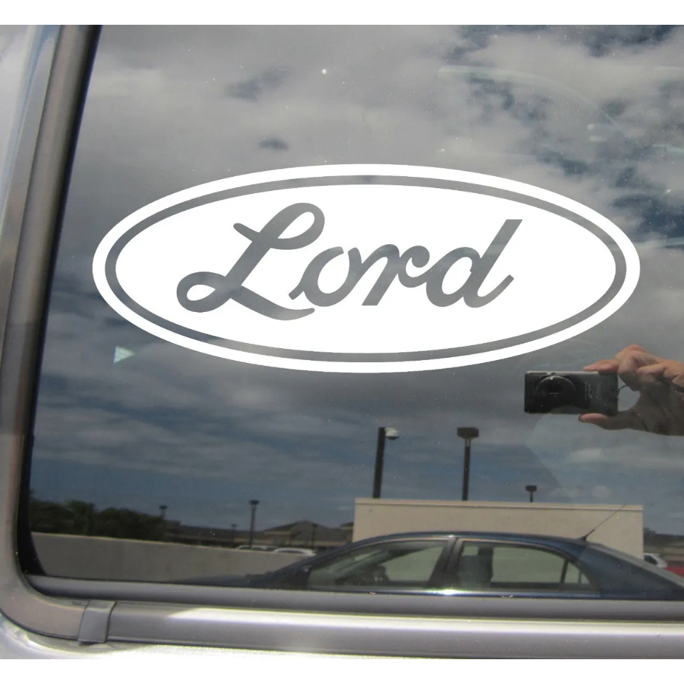 Lord Sticker for Cars / Motorcycle Decals Waterproof 5 inch | Shopee ...