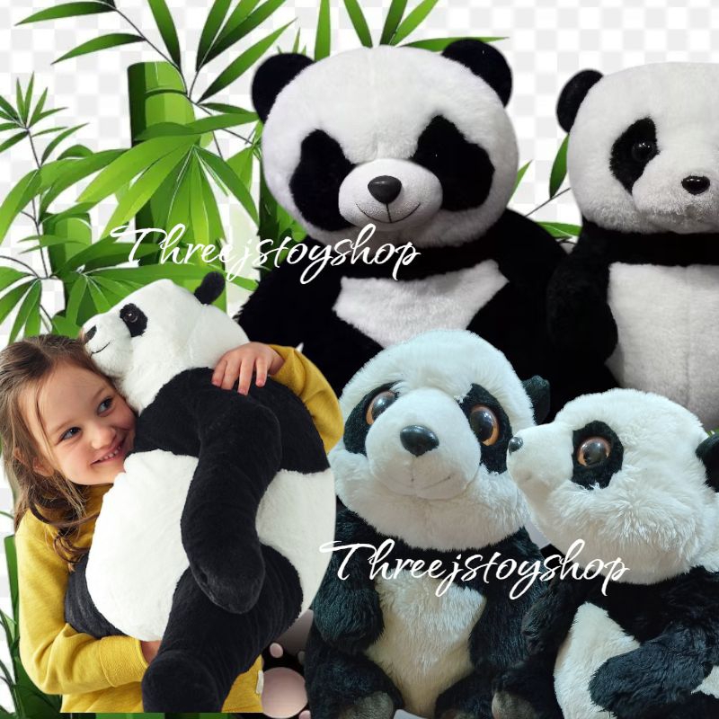 Huggable Panda Stuffed Toy | Shopee Philippines