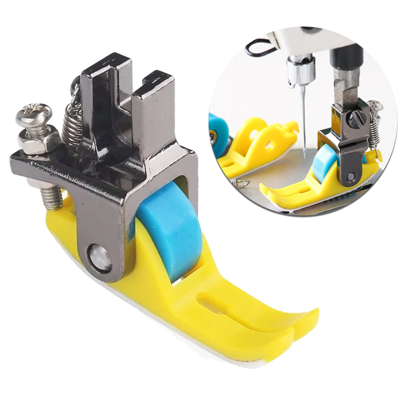 Anti-Wrinkle Plastic Roller Presser Foot For Thick And Thin Fabric ...