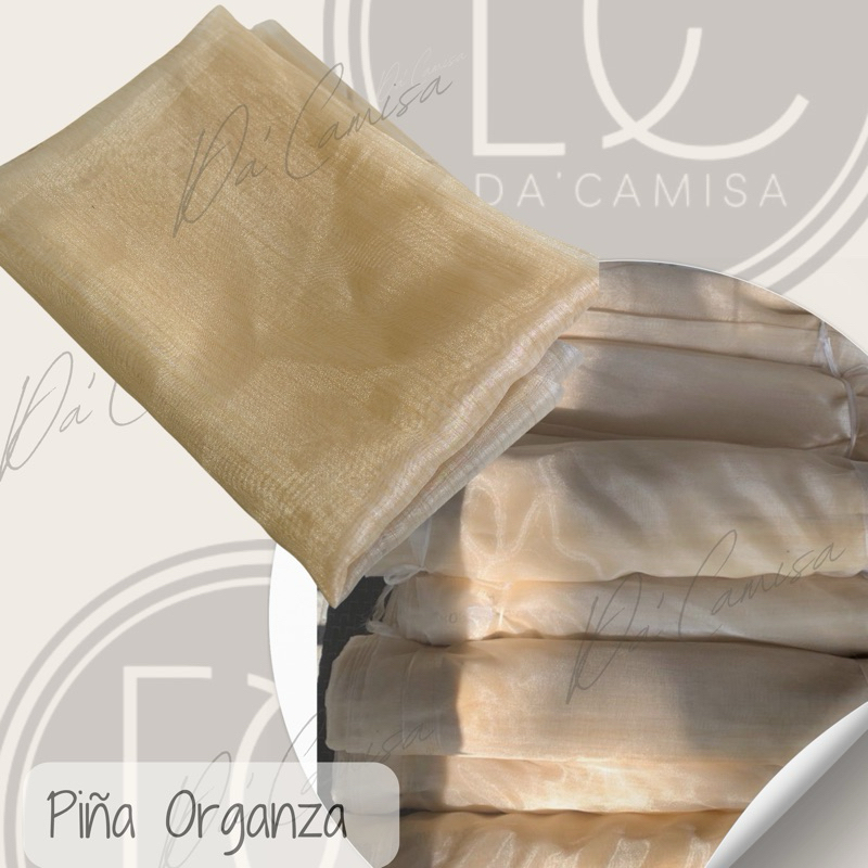 Piña/Pinya Organza Fabric (Per Yard) - Continuous Cut | Shopee Philippines
