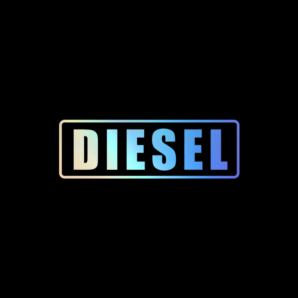 Diesel WATERPROOF STICKER VINYL decal for car, motorcycle gas tank ...
