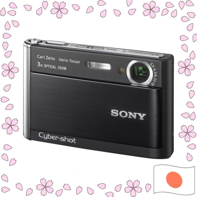 SONY Digital Camera Cyber-shot T70 Black DSC-T70-B USED CAMERA