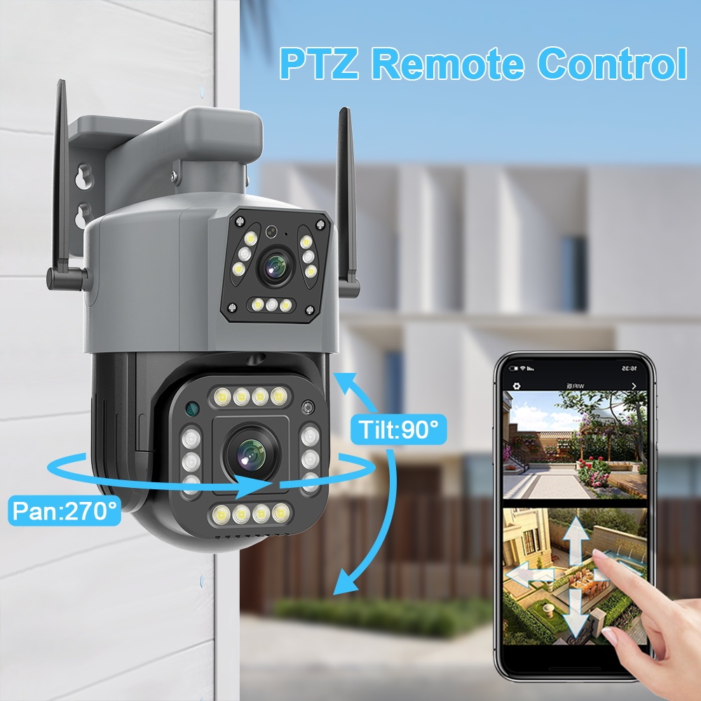 BUY 1 TAKE 1 V380 Pro CCTV Camera Dual Len Two-Way Audio Night Vision ...