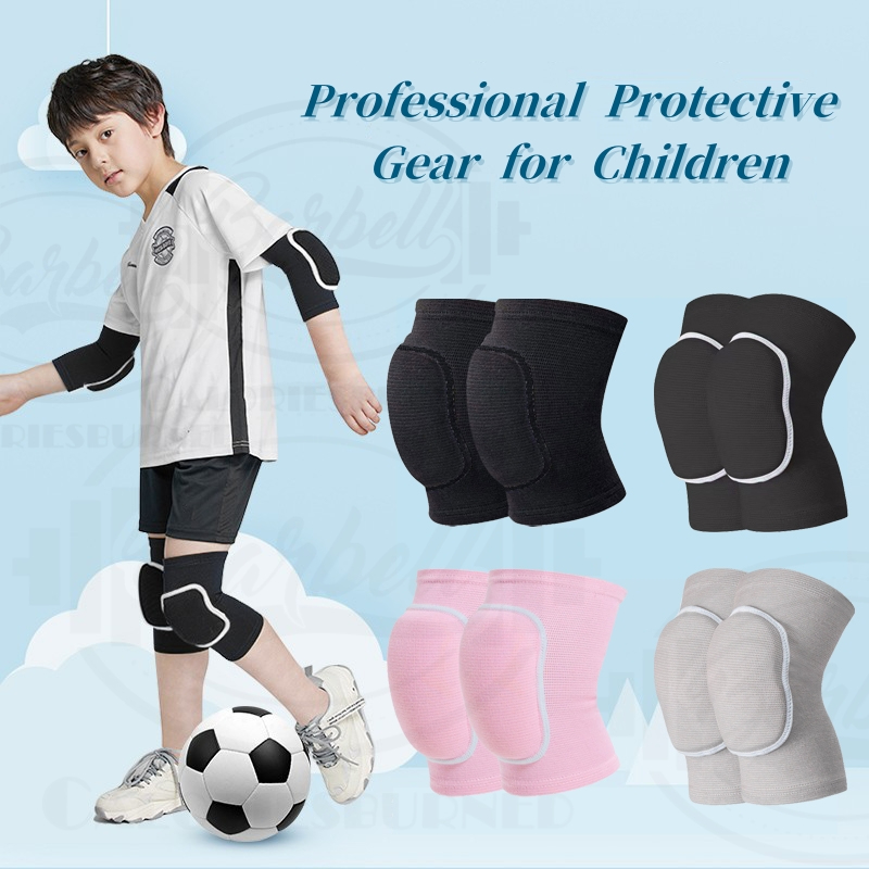 Knee Pads for Child Dance Yoga Breathable Running Thick Sponge Kids ...