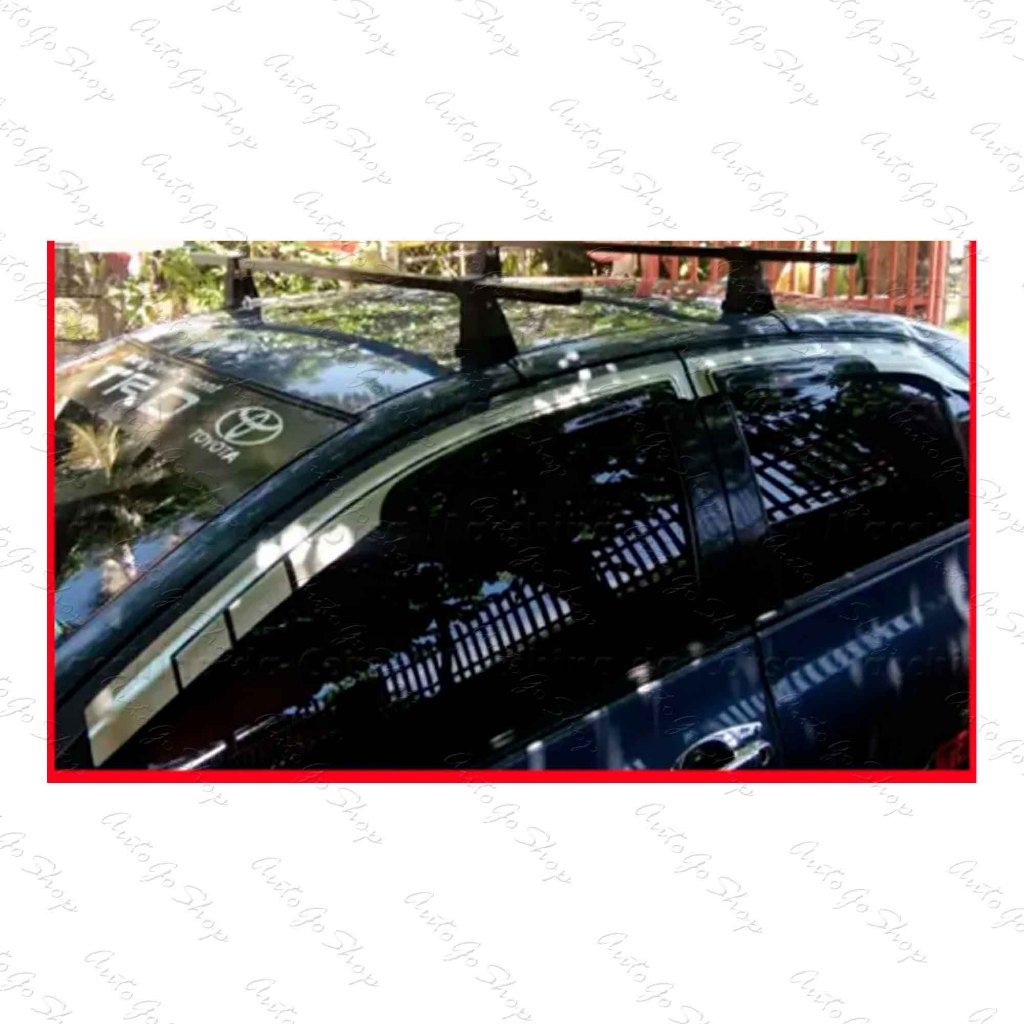 Toyota Vios Gutterless Crossbar for all types of Sedans and Hatchbacks ...
