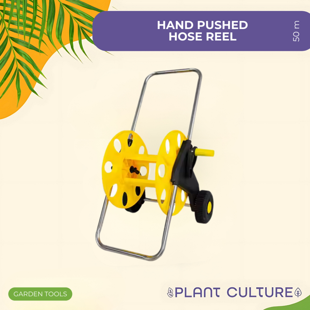 Hand Pushed Hose Reel 50m by Plant Culture PH | Shopee Philippines