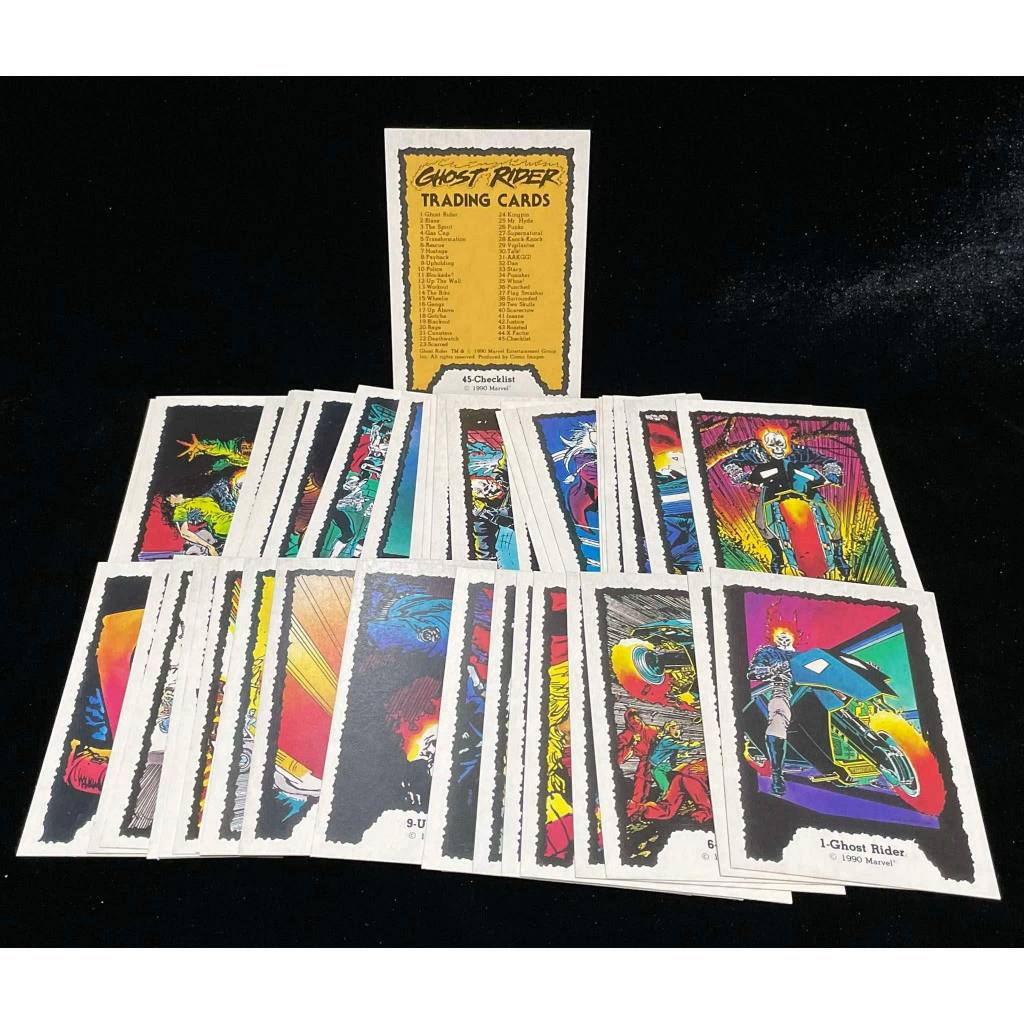 1990 Comic Images Ghost Rider Cards Set | Shopee Philippines