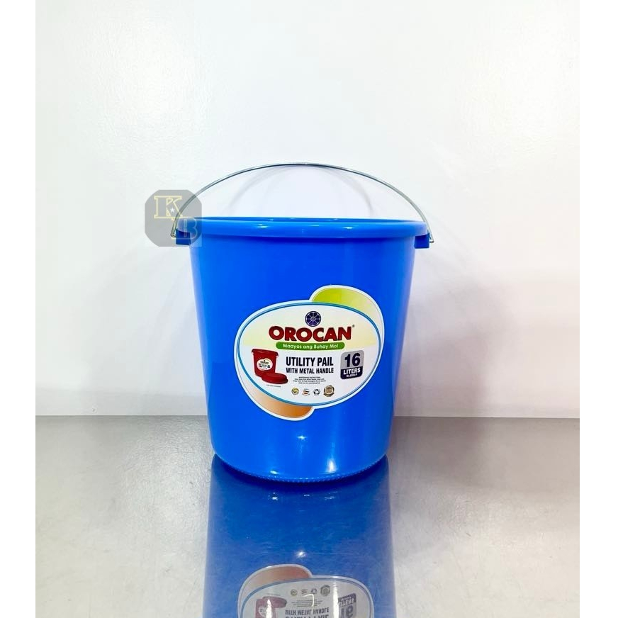 Orocan Pail 4 Sizes with steel handle (Random) | Shopee Philippines