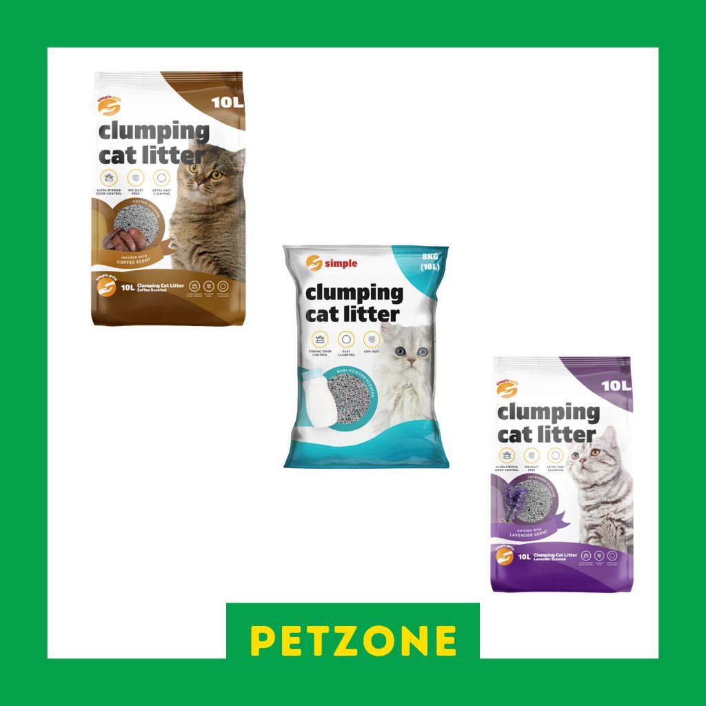 Simple Pets Clumping Cat Litter 10L (8Kg) | Shopee Philippines