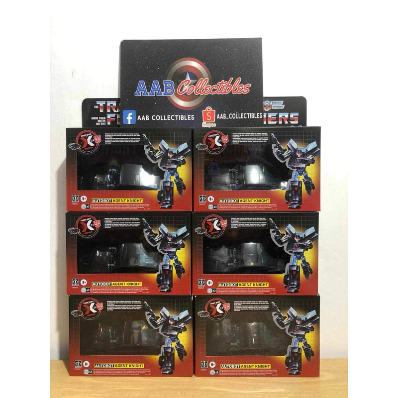 Transformers x Knight Rider Autobot Agent Knight | Shopee Philippines