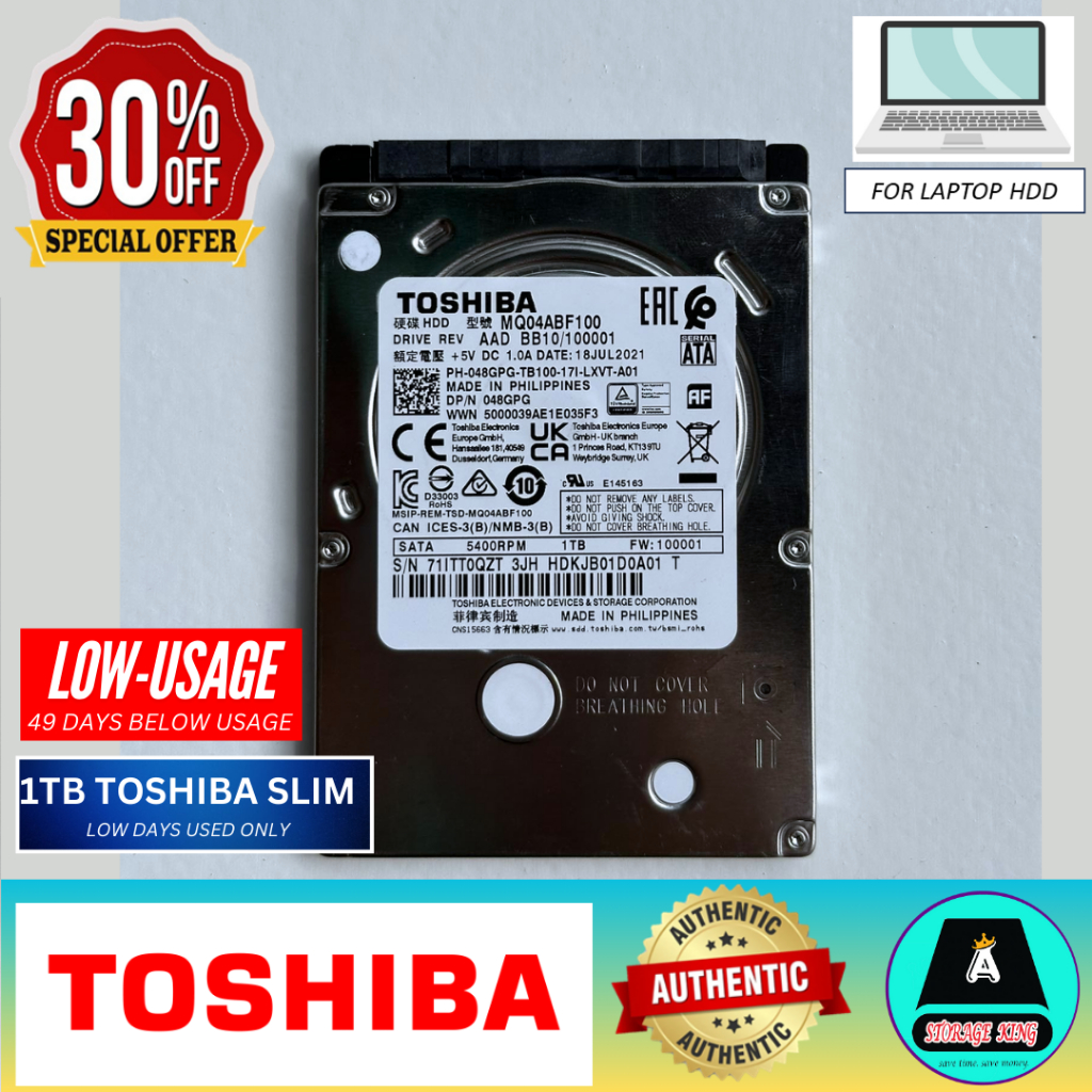 Toshiba Laptop Hard Drive Toshiba Mq04abf100 Price TOSHIBA