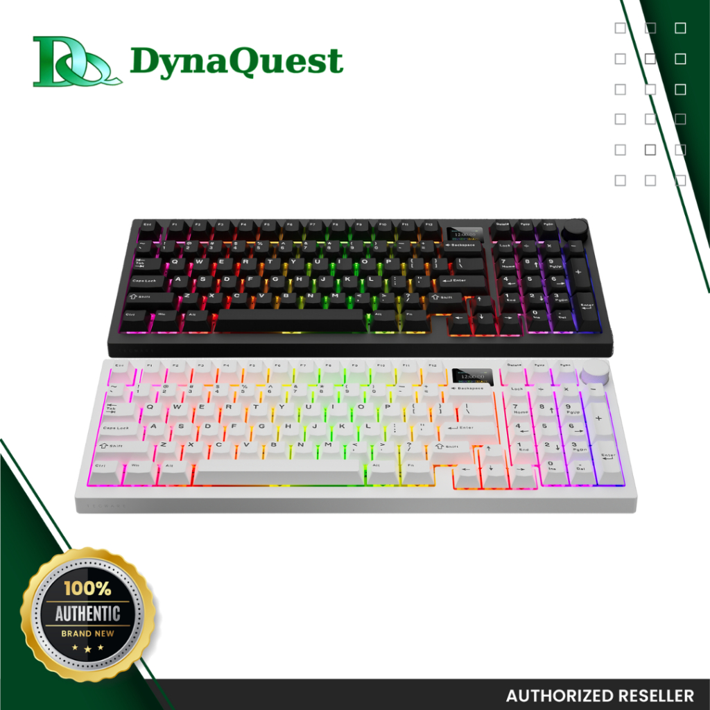 Tecware Spectre 96 LCD 3-Mode Candy Red Linear Gaming Keyboard | Shopee ...