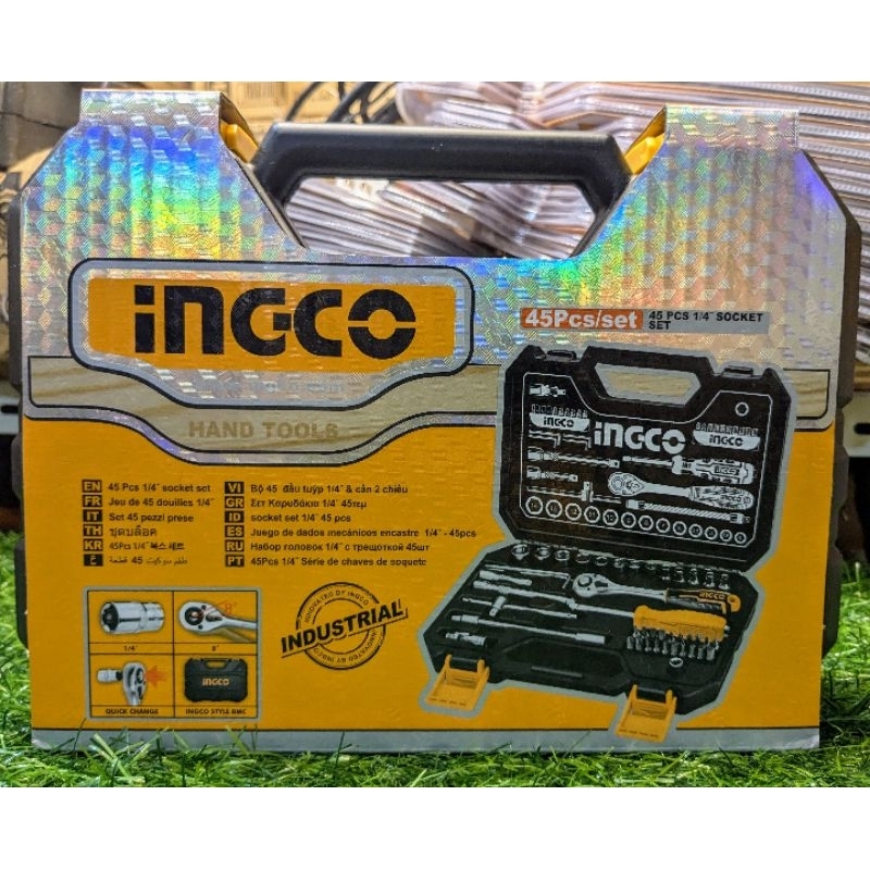 INGCO 45 Pcs 1/4