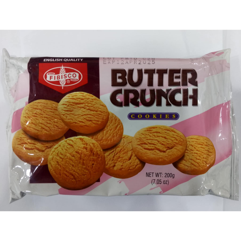 FIBISCO BUTTER CRUNCH COOKIES 200G | Shopee Philippines