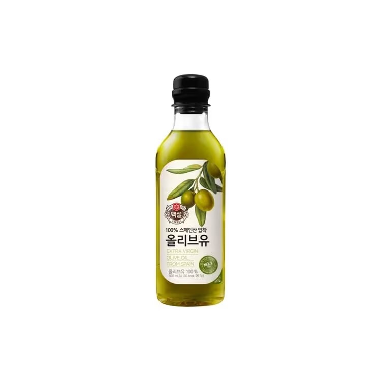CJ BEKSUL Extra Virgin Olive Oil 500ml | Shopee Philippines