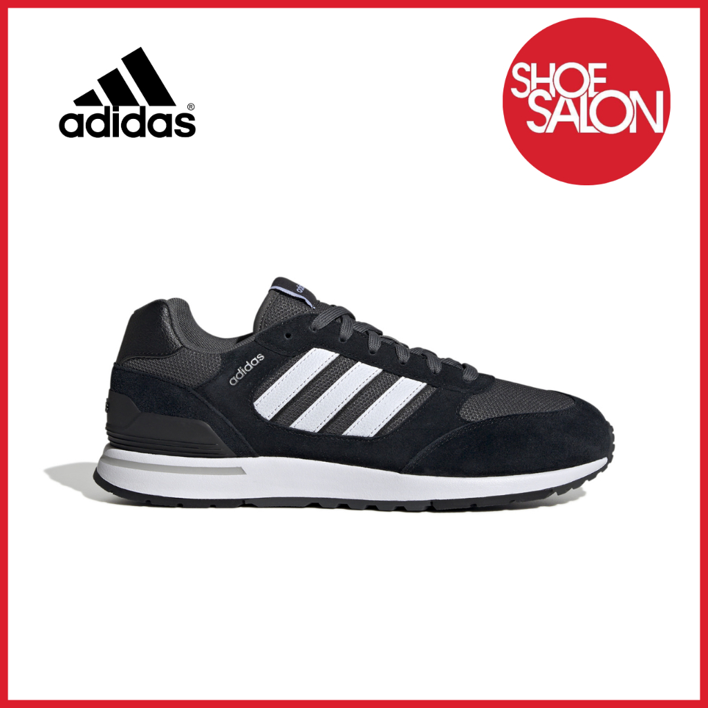 SHOE SALON Adidas RUN 80s Men's Shoes Core Black/Cloud White/Grey Six  ID1260 | Shopee Philippines