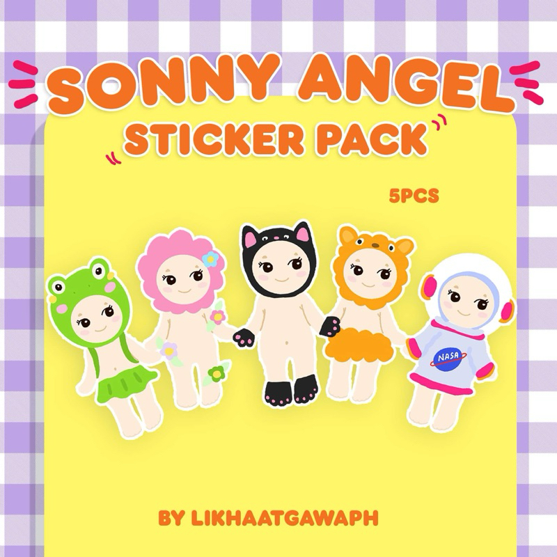Sonny Angel sticker pack | Shopee Philippines