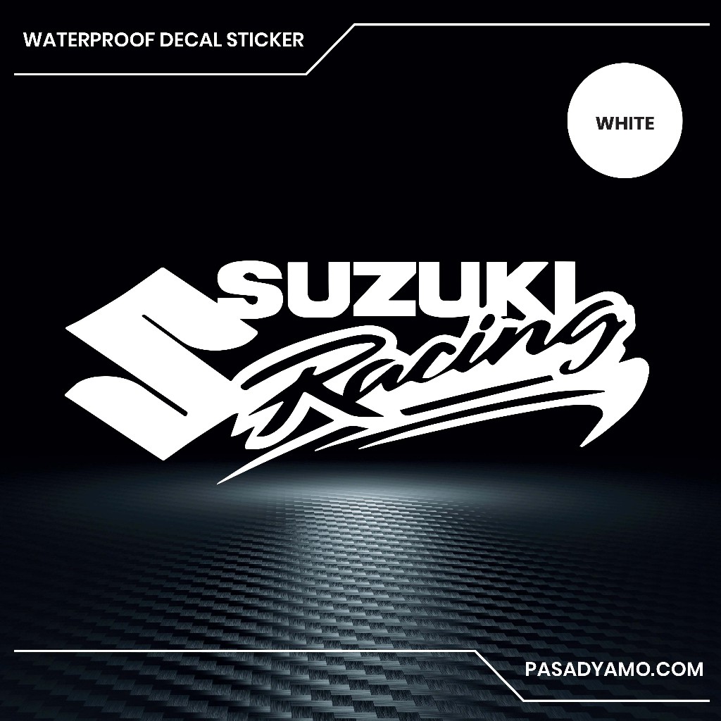 Suzuki Racing Decal Sticker for Cars Motorcycles Laptops Skateboards 7 ...