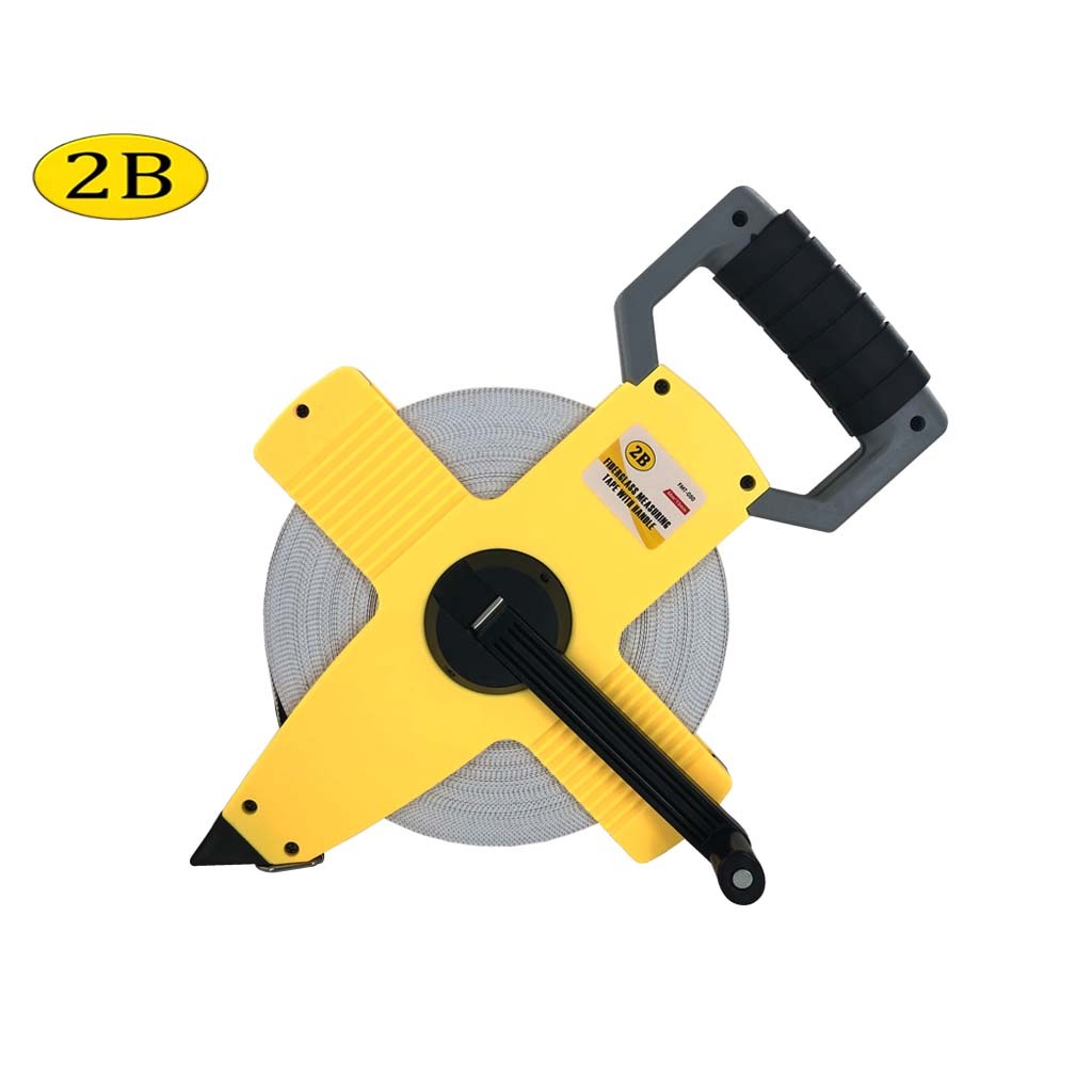 2B Fiberglass Compact Soft Rulers 50M /165FT FLT-50 Metric Measuring ...