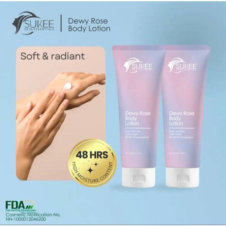 [SUKEE] Dewy Rose Body Lotion Replenish Hydrates And Moisturize Body ...