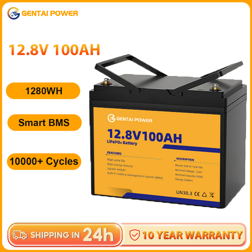Lithium Batterie 12 V 100 Ah Solarbatterie 100Ah 12V – Zuverlässiger Akku Für PV & Inselanlagen, 97,48 Solar Battery