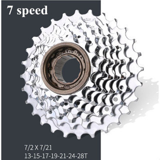 BIKESBIKE Bicycle Cogs Thread Type Bike Sprocket 7 8 Speed MTB 14-16/18 ...
